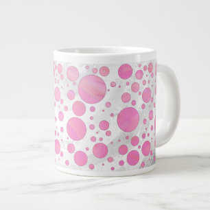 Tasse Géante Coton Bonbon Pink Polka Dot