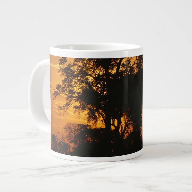 Tasse Géante Coucher de soleil de Savannah (Devant gauche)