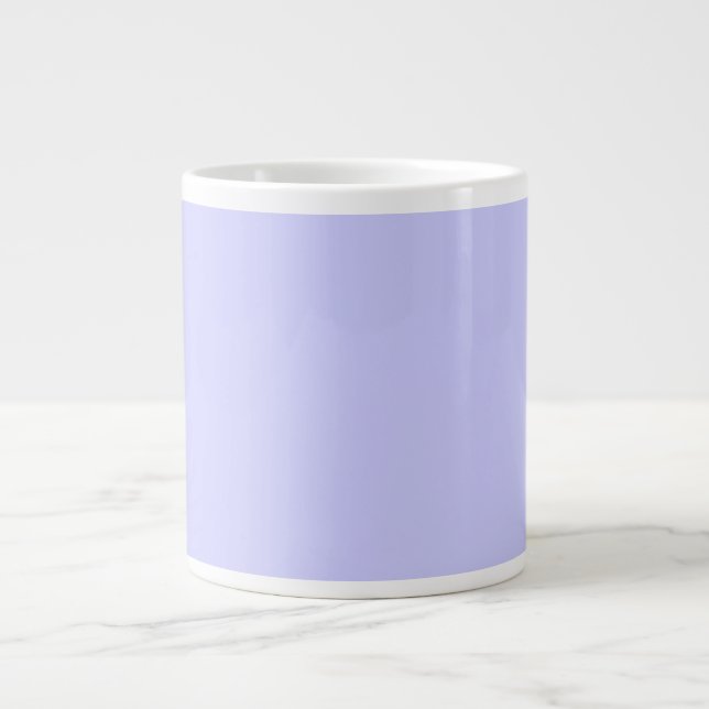 Tasse Géante Couleur Lavande tendance prête à customiser (Devant)