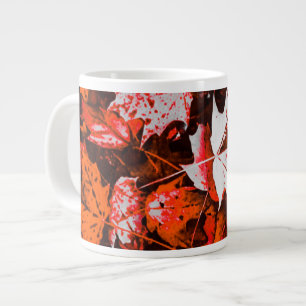 Tasse Géante Coupe Rouge Feuille