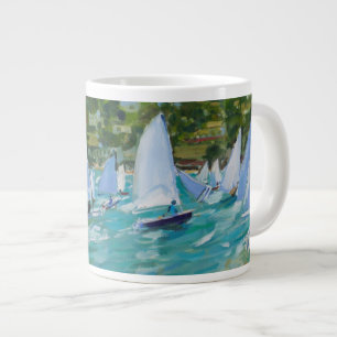 Tasse Géante Course de voilier