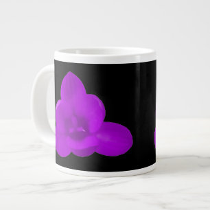 Tasse Géante Crocus Fleur Musique violette