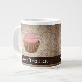 Tasse Géante Cupcake rose/Brown