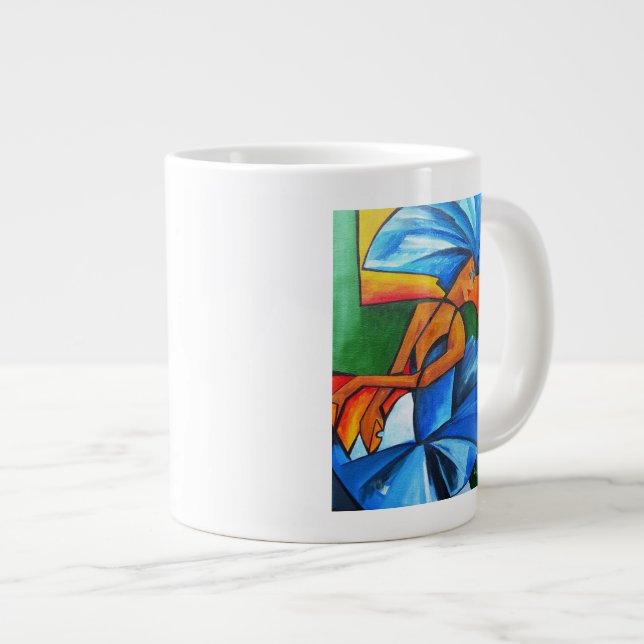 Tasse Géante Danse dans le bleu 2008 (Devant droit)