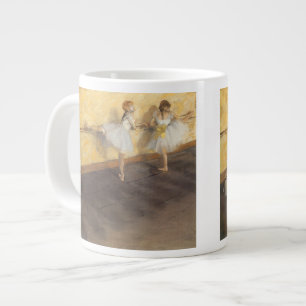 Tasse Géante Danseuses au Bar par Edgar Degas, Ballet Vintage