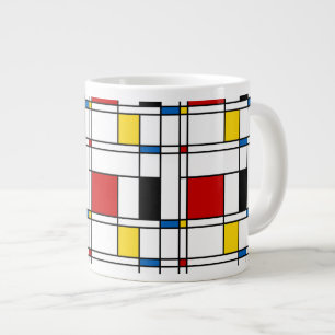 Tasse Géante De Stijl Motif