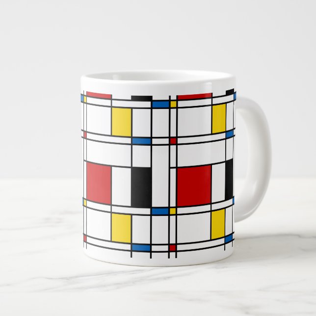 Tasse Géante De Stijl Motif (Devant droit)