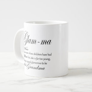 Tasse Géante Définition de GLAM MA grand-mère