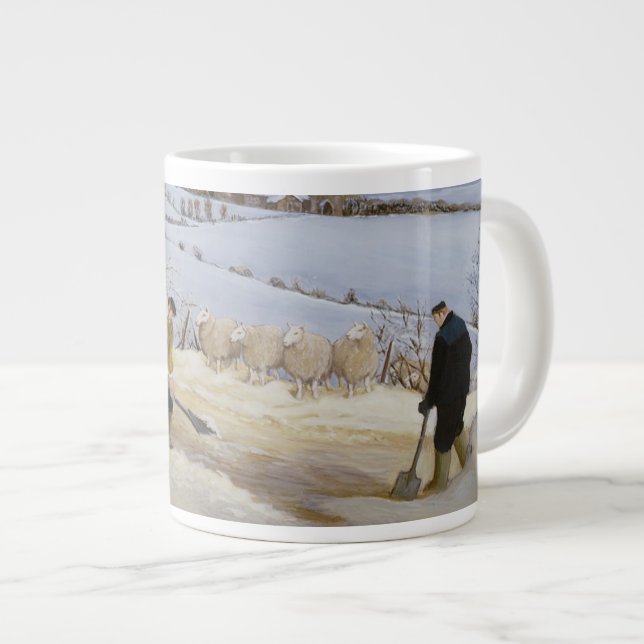 Tasse Géante Dégagement de la neige (Devant droit)