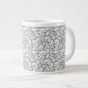 Tasse Géante Dentelle blanche 1