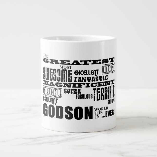 Tasse Géante Design Moderne & Fun Godsons : Godson (Devant)