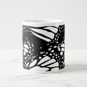 Tasse Géante Design papillon Monarque Abstrait