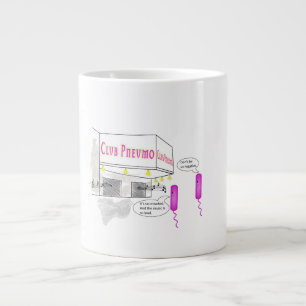 Tasse Géante Deux Gram Negative Rods Se Promènent Dans Un Bar