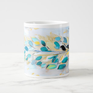 Tasse géante DigAI Sea Foam Bloom