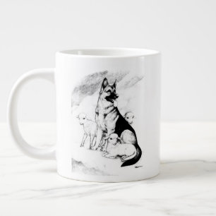 Tasse Géante Dog Heaven