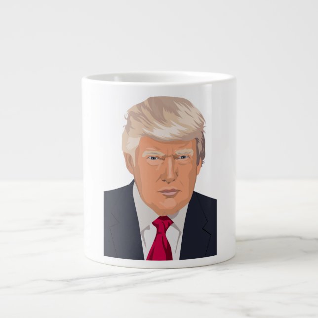 TASSE GÉANTE DONALD TRUMP (Devant)