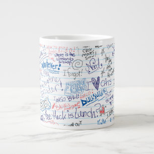 Tasse Géante Doodles de l'école d'Art Goofy