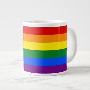Tasse Géante Drapeau arc-en-ciel Gay pride LGBT