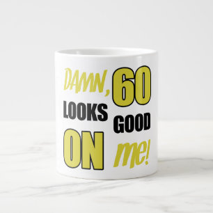 Tasse Géante Drôle 60e anniversaire Gag cadeau