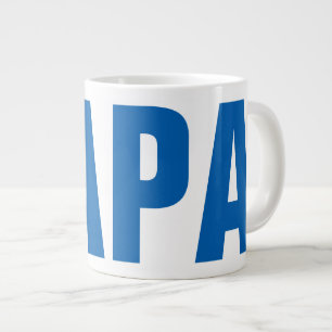Tasse Géante Drôle de la Fête des pères pour papa PAPA