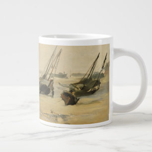 Tasse Géante Édouard Manet Plage, Basse Marée