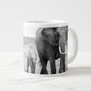 Tasse Géante Eléphant et calcaire africains  Kenya, Afrique
