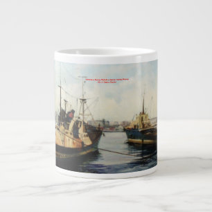 Tasse Géante En sortant à feaner/Saíndo à pêcher/Going fishing