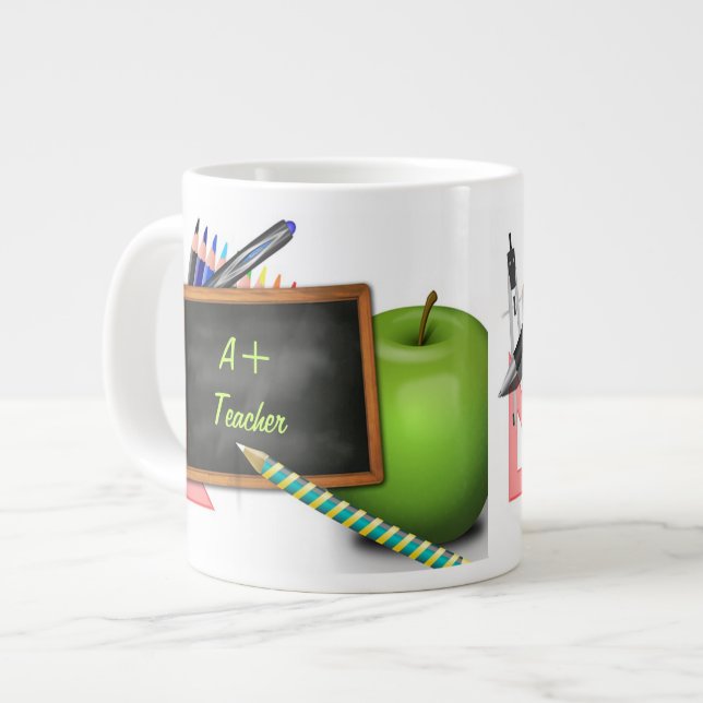 Tasse Géante Enseignant (Devant gauche)