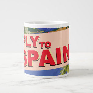 Tasse Géante Envolez-vous pour l'Espagne