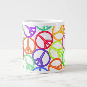 Tasse Géante Épic Super Fun Peace Sign Motif