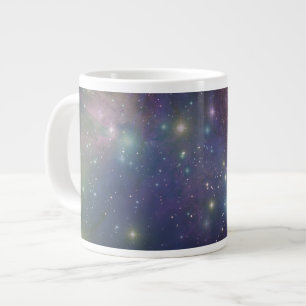 Tasse Géante Espace, étoiles, galaxies et nébuleuses