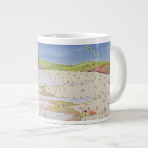 Tasse Géante Falaises et baie