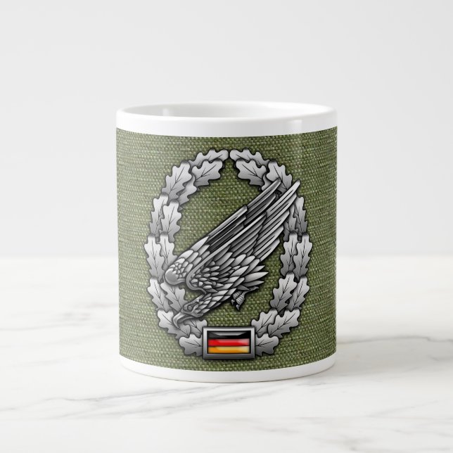 Tasse Géante Fallschirmjägertruppe Barettabzeichen (Devant)