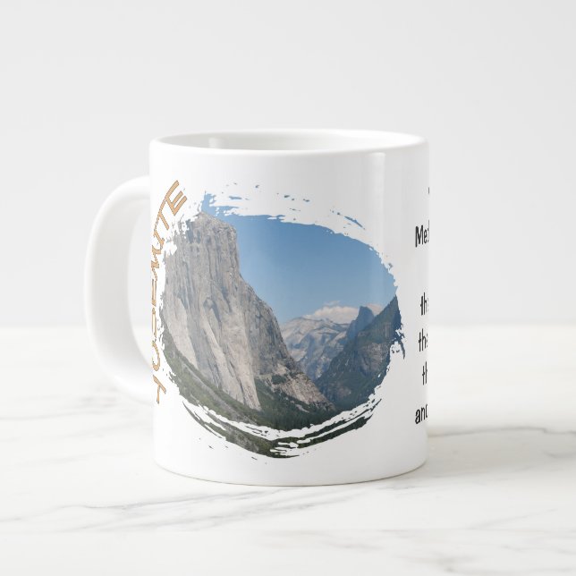 Tasse Géante Fantastique Yosemite Jumbo Mug! (Devant gauche)