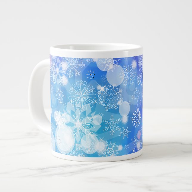 Tasse Géante Fantasy Snowflake (Devant gauche)
