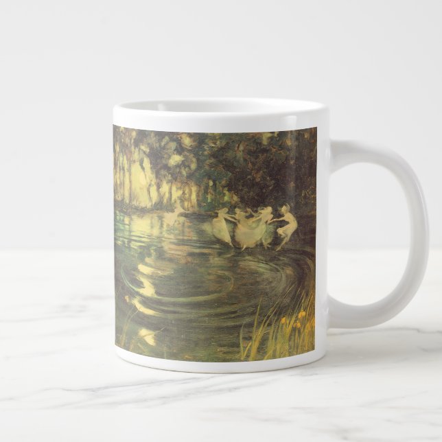 Tasse Géante Fées en tourbillon par Arthur Black, Danse de fées (Droite)