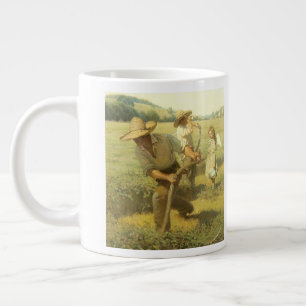 Tasse Géante Fermiers Vintage, Retour à la ferme par NC Wyeth