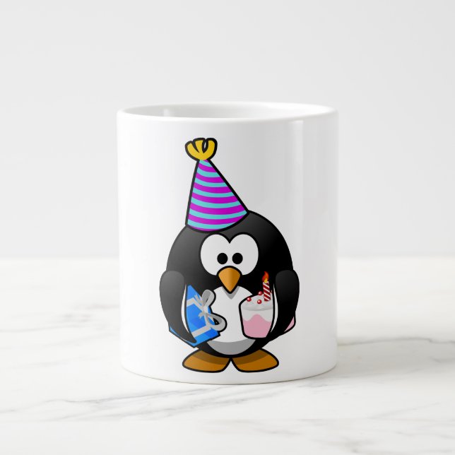 Tasse Géante Fête du Pingouin (Devant)