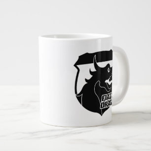 Tasse Géante FIAT sur la bouillie de café du dragon