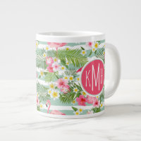 Flamants roses Et Grèves| Monogramme