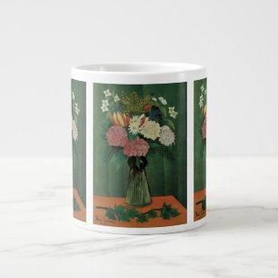 Tasse Géante Fleurs avec du lierre par Henri Rousseau, Floral V