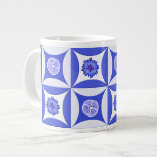 Tasse Géante Fleurs de cornouille et puits de vitesse à la port