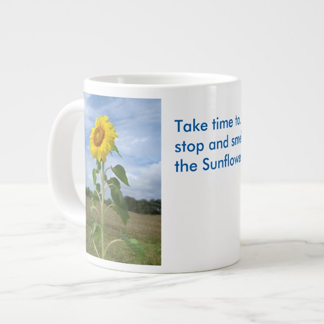 Tasse Géante Fleurs de soleil odorantes Spiegeland (Devant gauche)