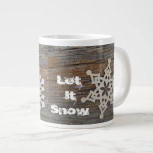 Tasse Géante Flocon de neige