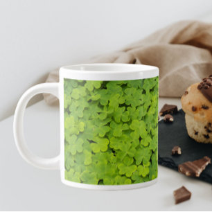 Tasse Géante Flore Shamrock verte minuscule