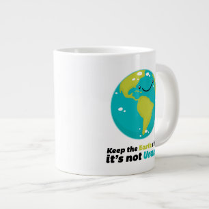 Tasse Géante Garder la Terre propre