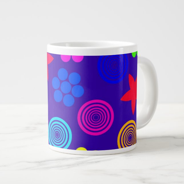 Tasse Géante Geo graphique (Devant droit)