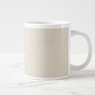 Tasse Géante Gobelet Géant Blanc Os en Céramique