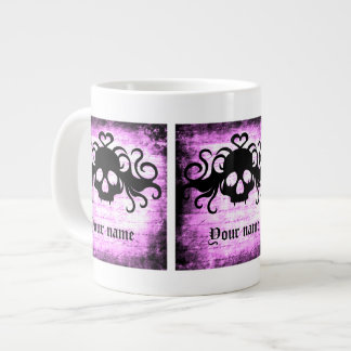 Tasse Géante Gothique romantique crâne