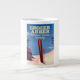 Tasse Géante Grand Arber, Arberland, ski bavarois allemand